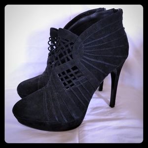 Elie Tahari Bria Cutout Booties